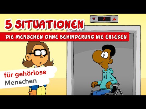Mit Ruthe.de - 5 Situationen, die Menschen ohne Behinderung nie erleben (DGS)